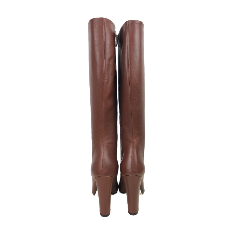cq lunetta brown boots heels